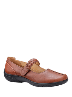 Hotter Shake II Classic Mary Jane Shoes - view 2, Rich Tan