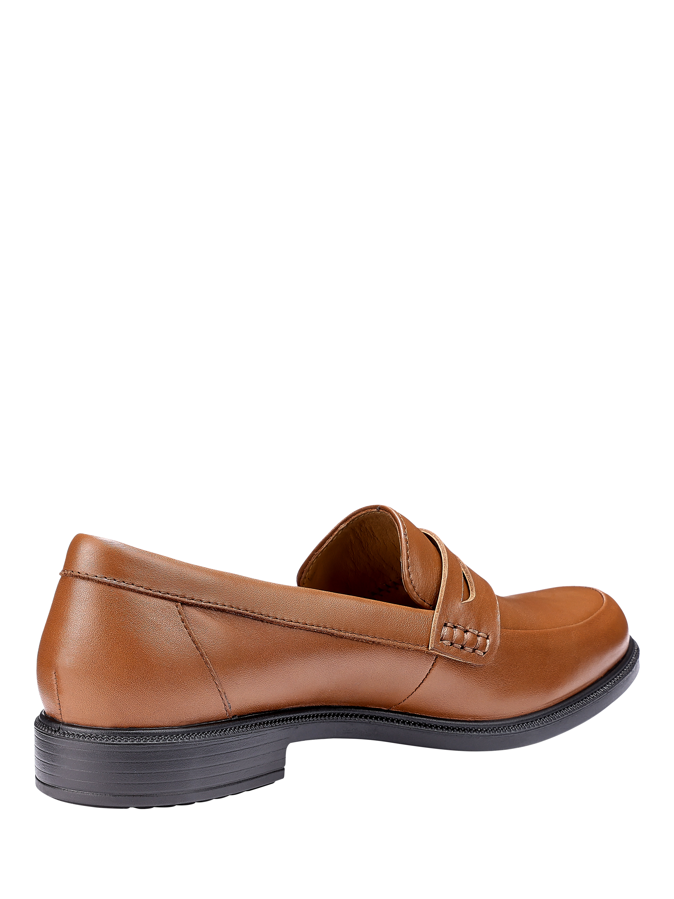Product image 4 of 4, which shows Hotter Dorset Leather Loafers, Rich Tan, 3S