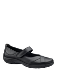Hotter Hope Extra Wide Fit Leather Pumps, Black