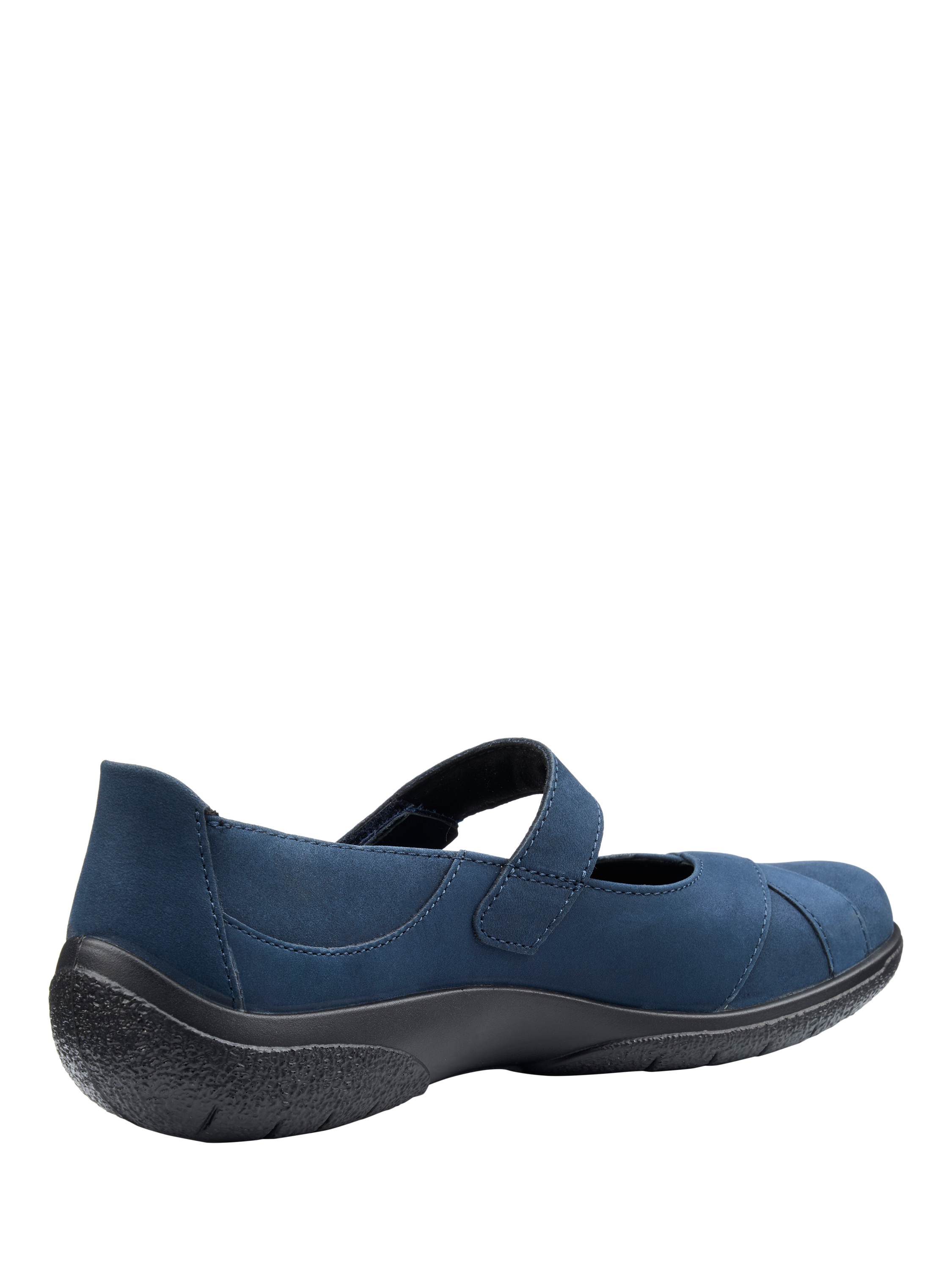 Product image 4 of 4, which shows Hotter Hope Leather Pumps, French Navy, 3S