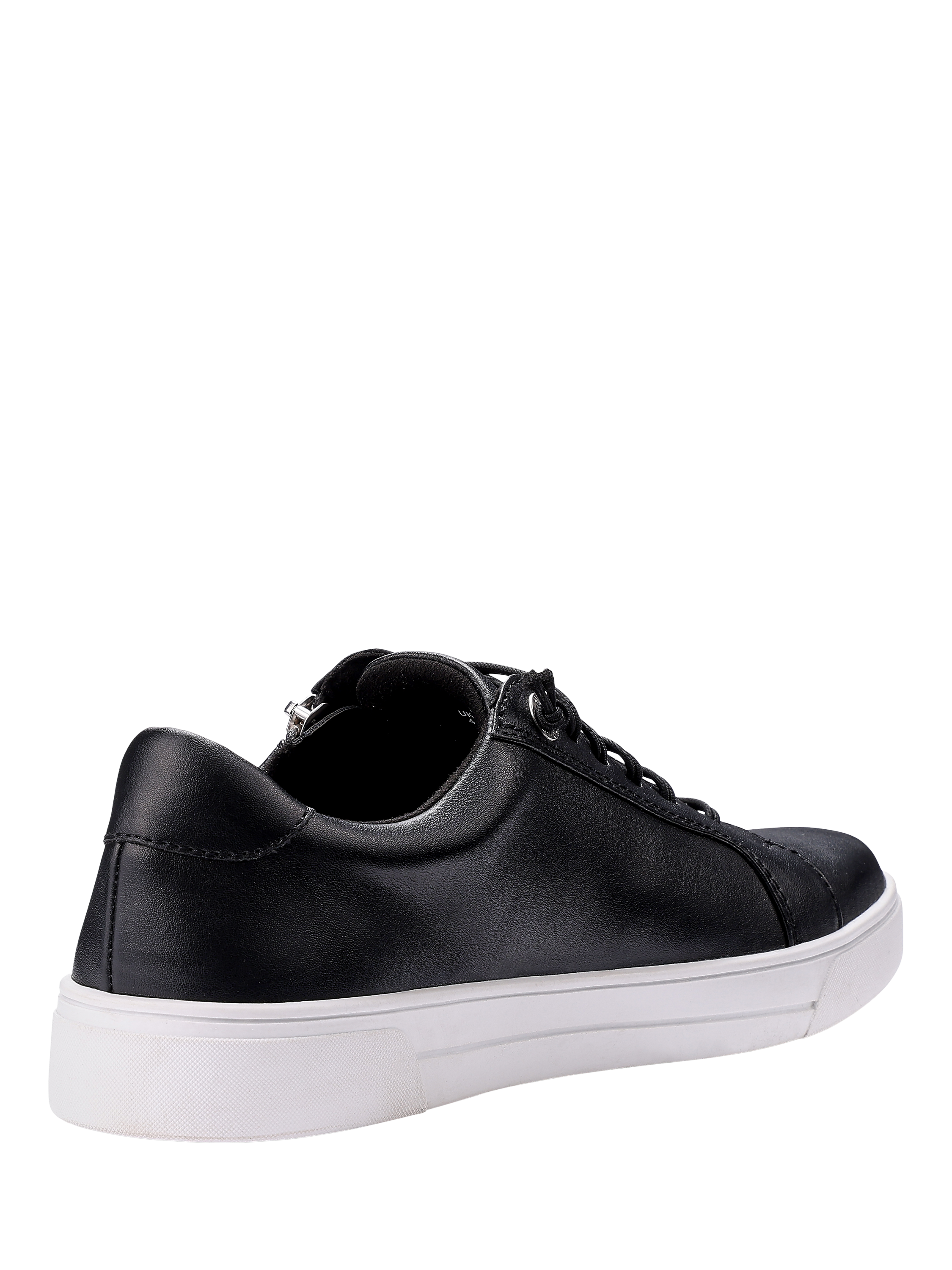 Product image 4 of 4, which shows Hotter Leonie Zip Detail Trainers, Black, 3S