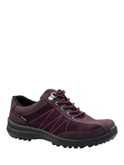 Hotter Mist Extra Wide Fit Gore-Tex Walking Shoes, Wine - view 2, Wine