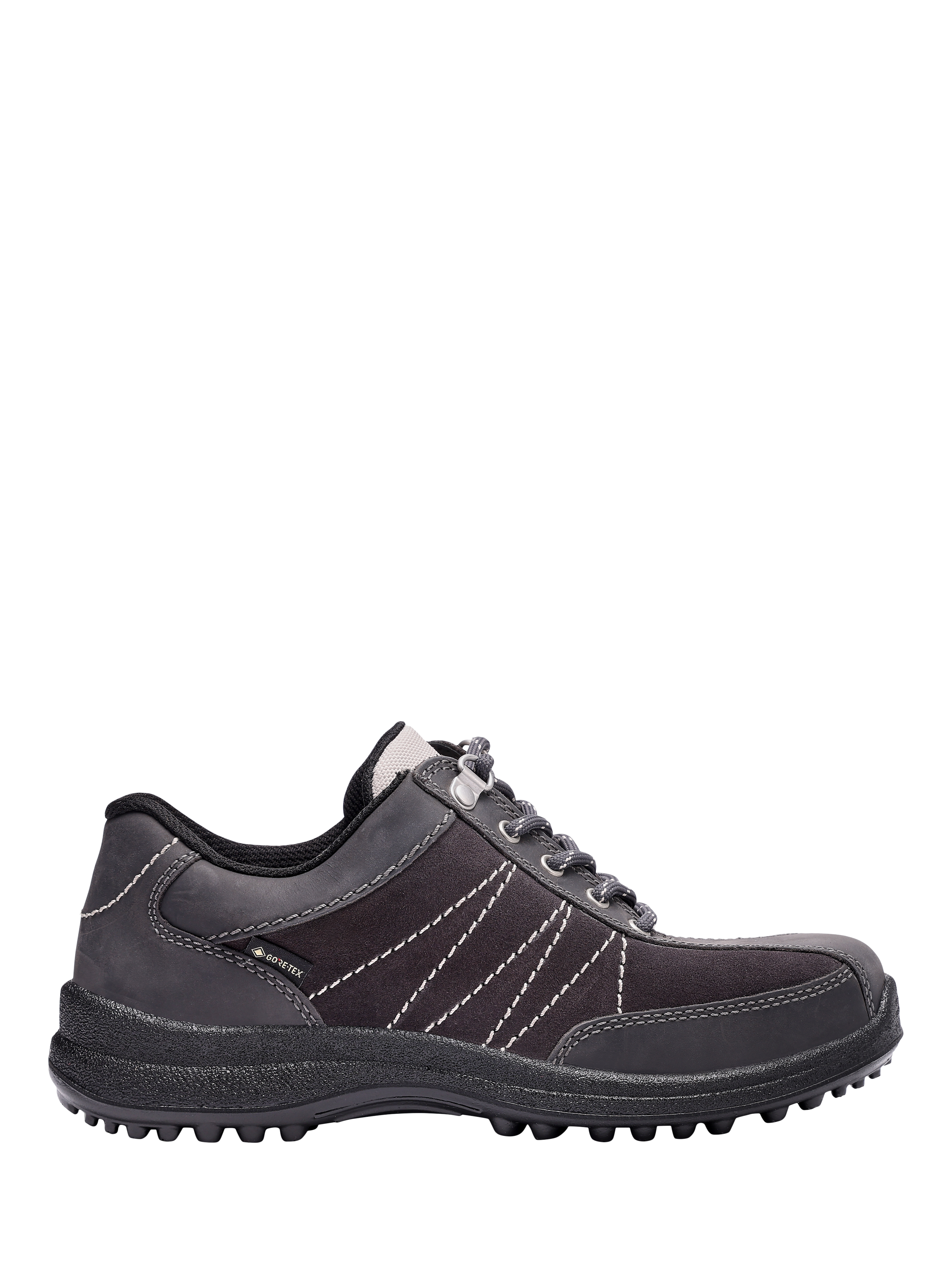 Product image 1 of 4, which shows Hotter Mist Gore-Tex Walking Shoes, Dark Grey, 3S