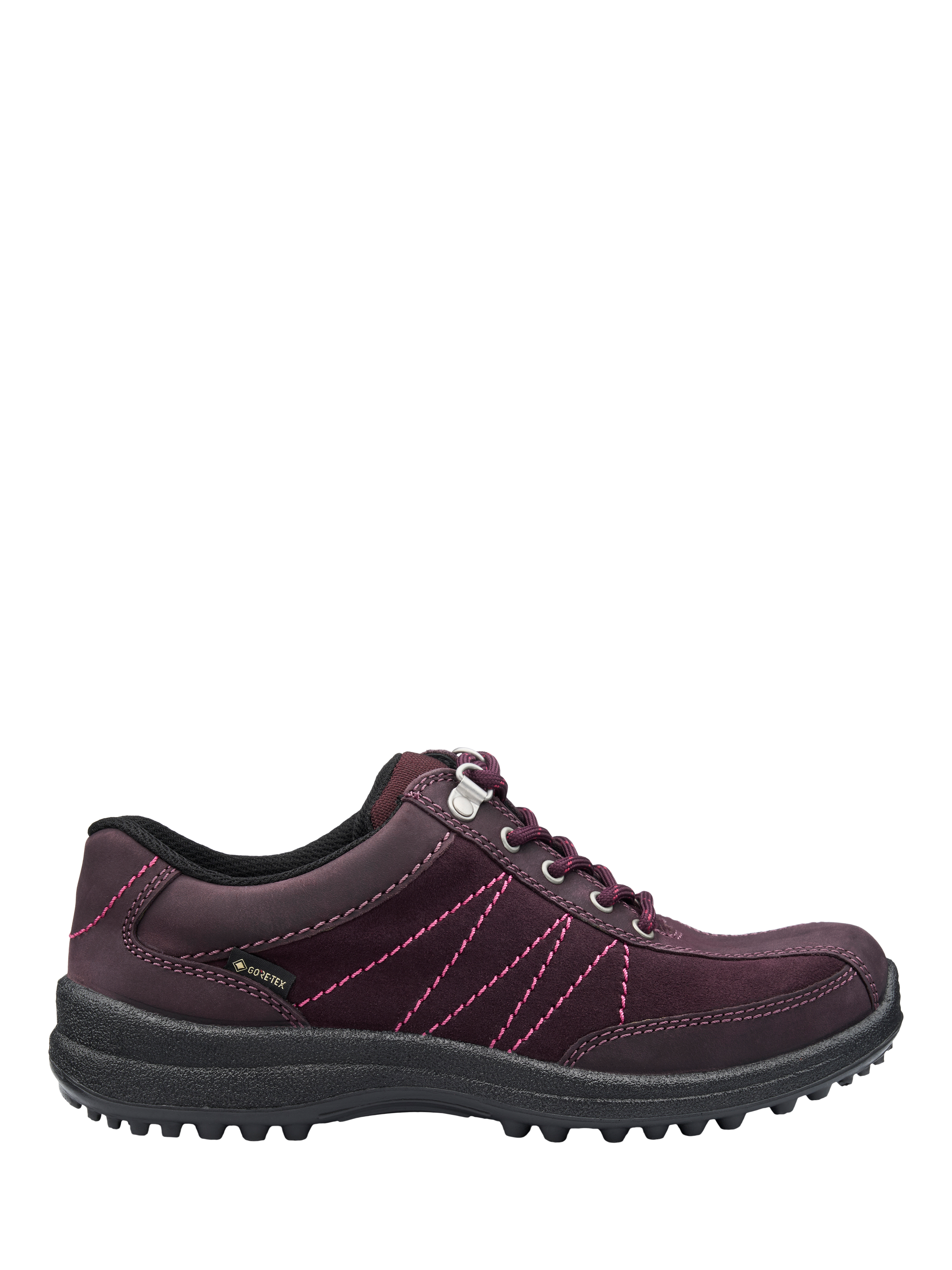Product image 1 of 4, which shows Hotter Mist Gore-Tex Walking Shoes, Wine, 3S