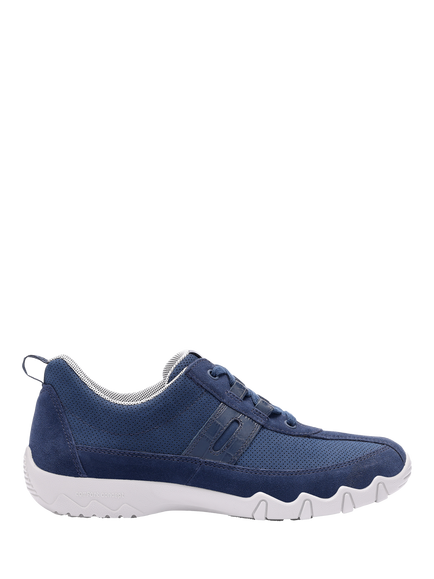 Hotter Leanne II Extra Wide Cushion+ Tech Mesh Lining Trainers, French Navy, French Navy