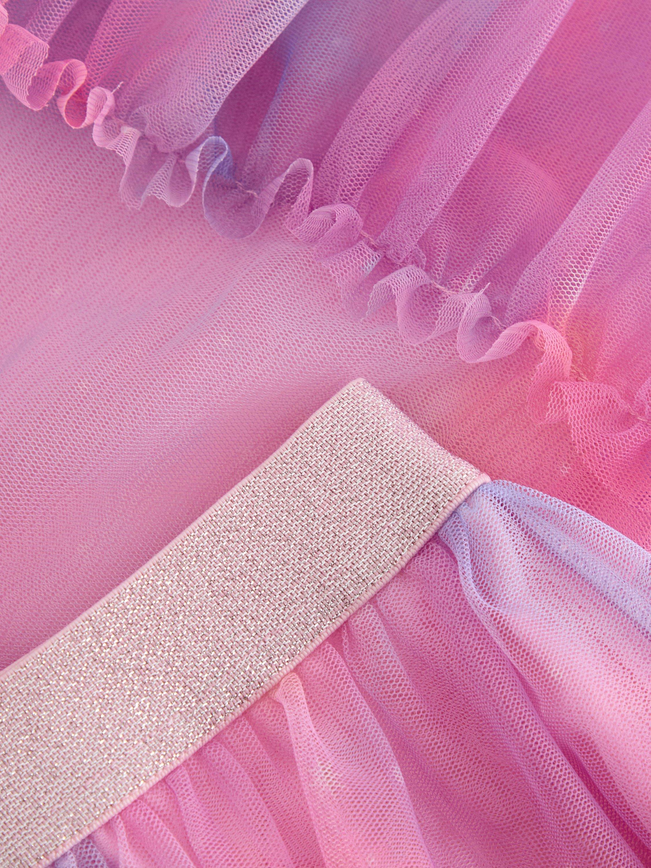Product image 6 of 6, which shows Lindex Kids' Tulle Skirt, Light Pink, 6-8 years