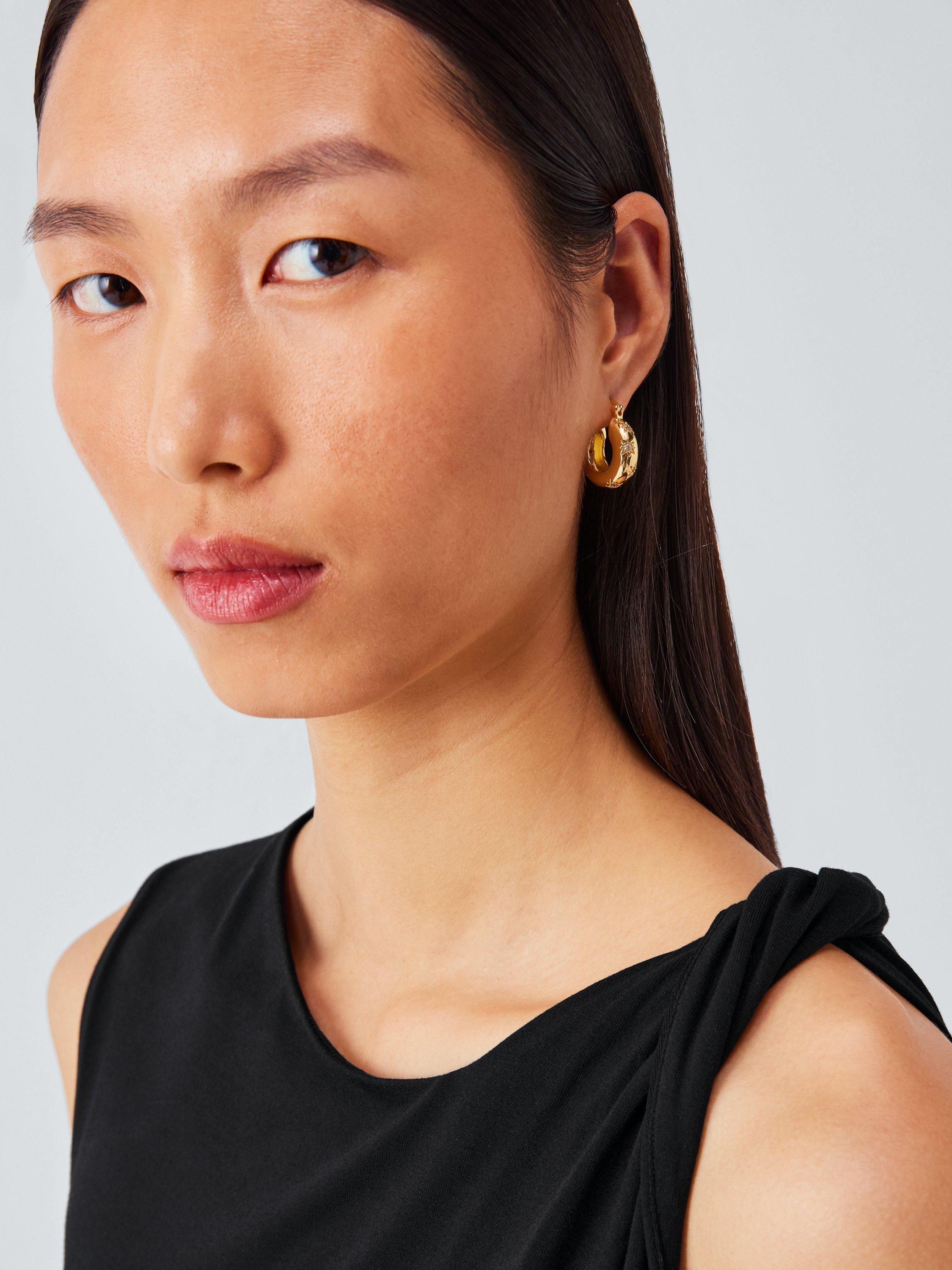 Product image 5 of 6, which shows John Lewis Sleeveless Twist Jersey Top, Black, 8