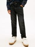Tommy Hilfiger Kids' Modern St Jeans, Washed Black