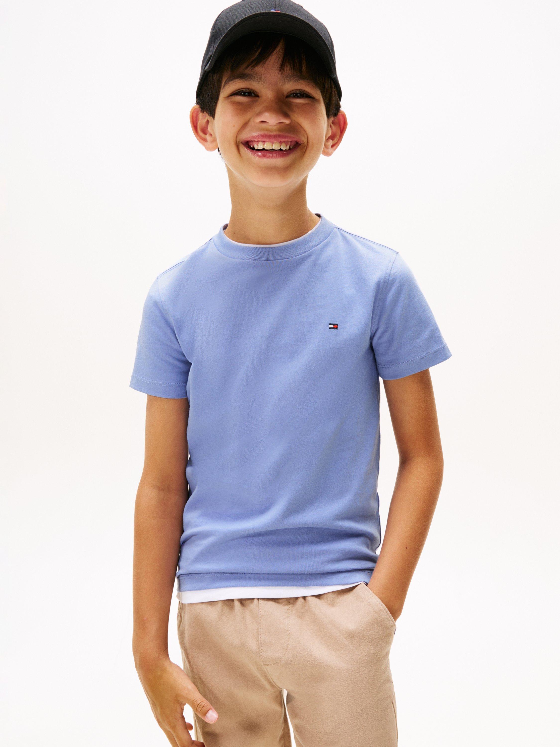 Tommy Hilfiger Kids' Essential Cotton Short Sleeve T-Shirt