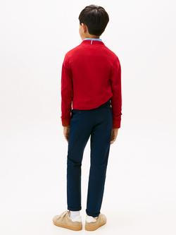 Tommy Hilfiger Kids' 1985 Cotton Twill Chinos - view 2, Dark Night Navy