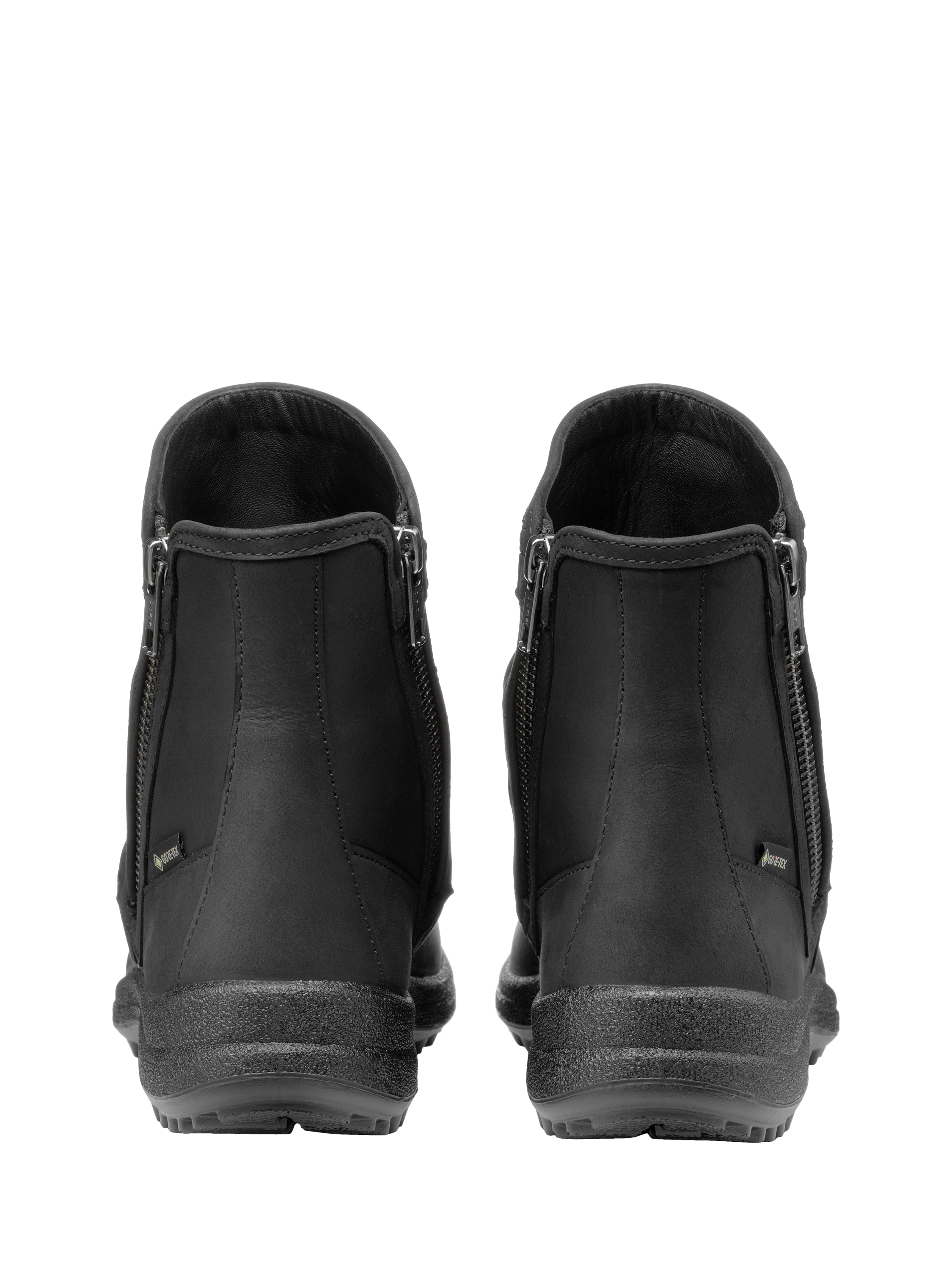 Product image 4 of 4, which shows Hotter Terrain GTX Walking Ankle Boots, Black, 3S