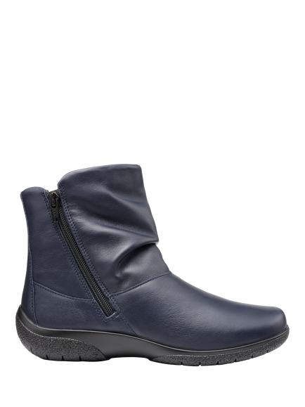 Hotter Whisper Slouch Ankle Boots, Navy, Navy