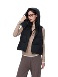 Bosideng Comfy Down Detachable Hood Nylon Blend Gilet