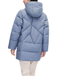 Bosideng Classic Casual Duck Down Parka, Steel Blue