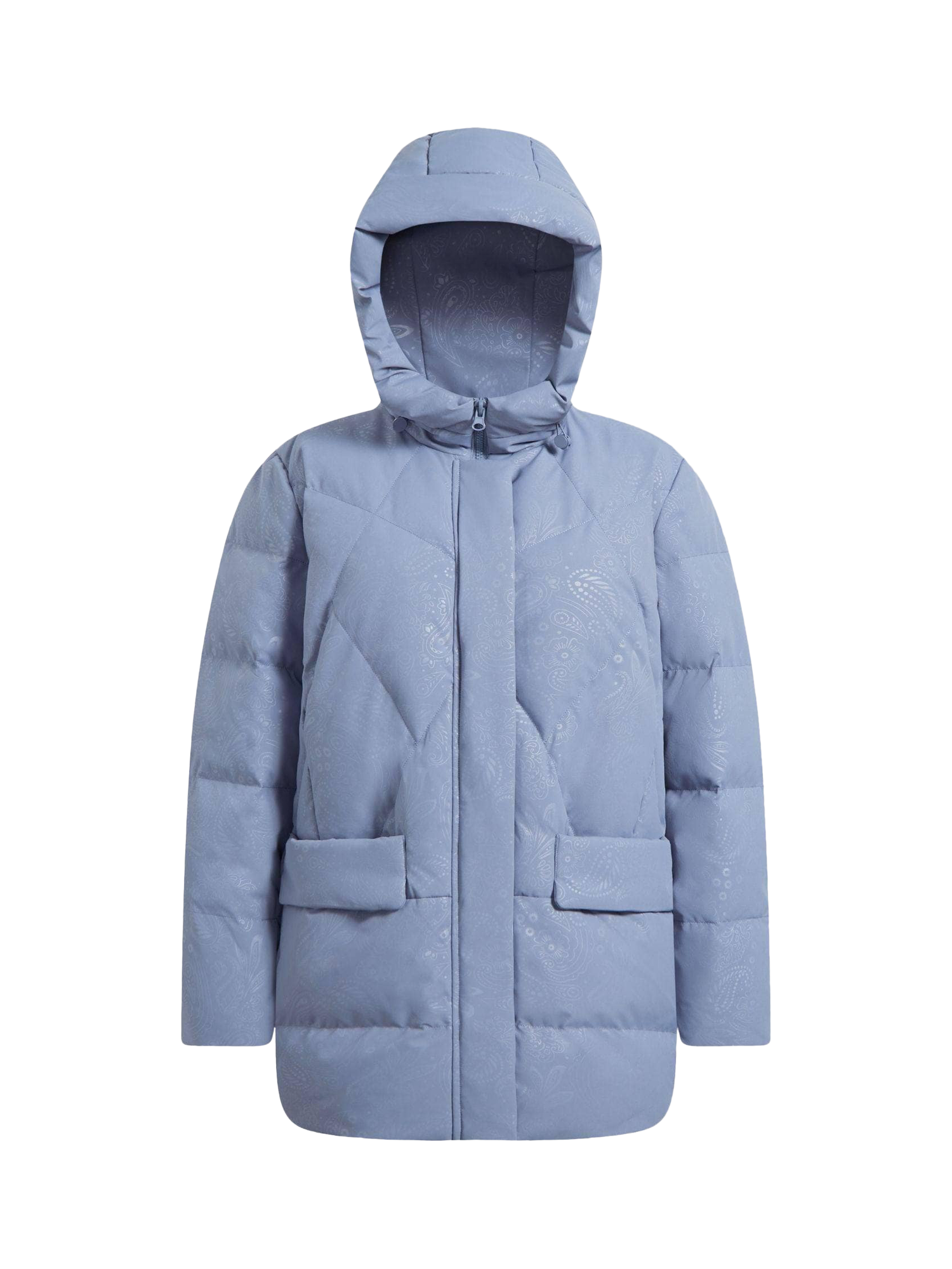 Product image 4 of 9, which shows Bosideng Classic Casual Duck Down Parka, Steel Blue, 6