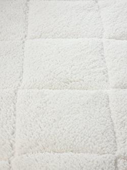 John Lewis Fleece Mattress Topper - view 2, White