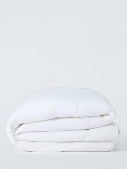 John Lewis Feels Like Down All Seasons Duvet, 13.5 (4.5 + 9 Tog), White