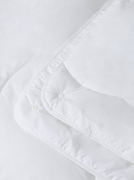 John Lewis Feels Like Down All Seasons Duvet, 13.5 (4.5 + 9 Tog) - view 2, White