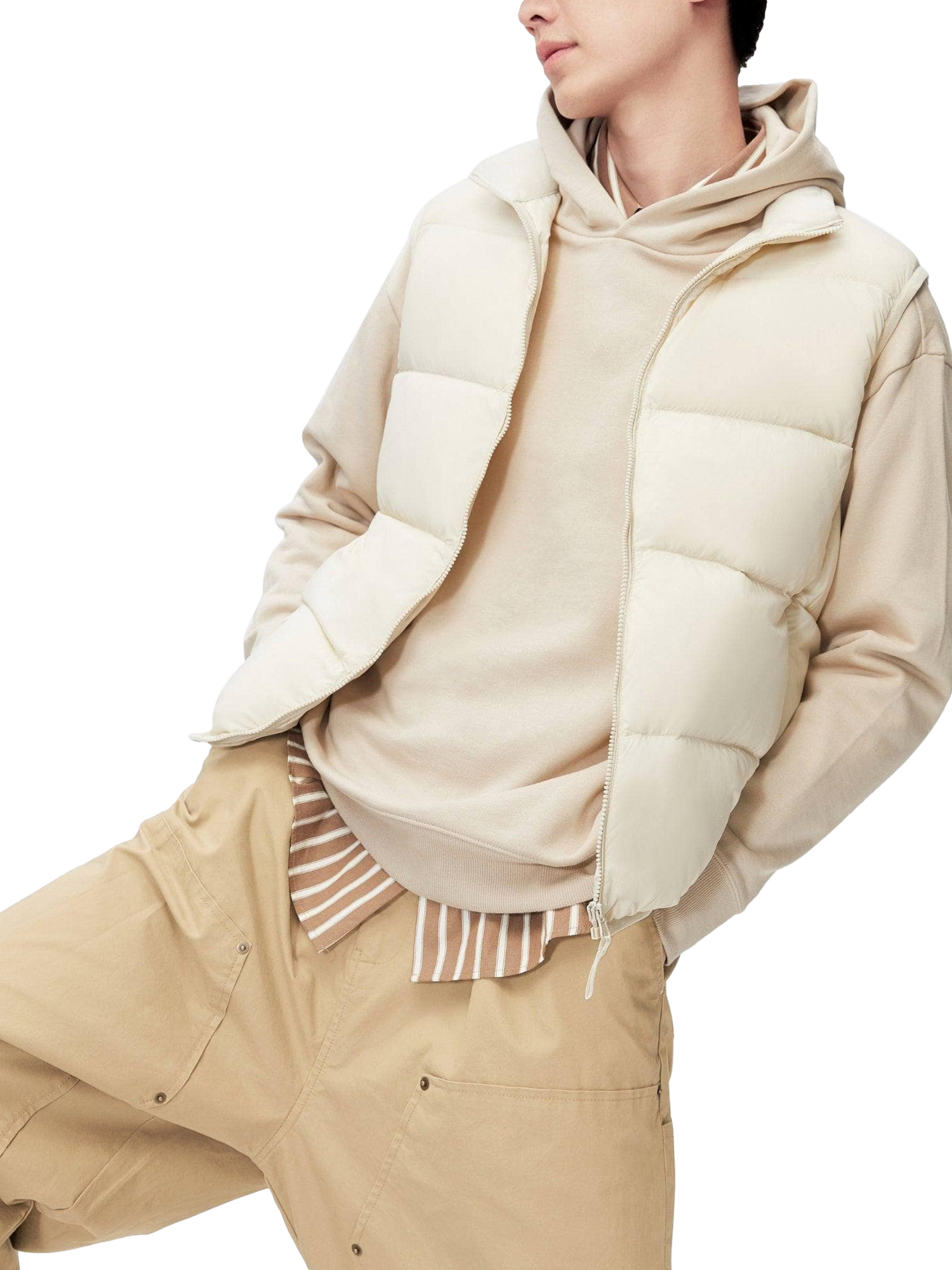 Product image 7 of 8, which shows Bosideng Unisex Puffer Down Gilet, Jade, S