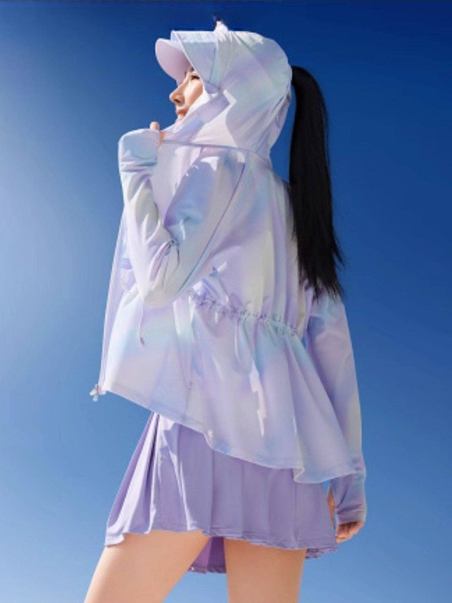 Product image 2 of 6, which shows Bosideng UPF 100+ Protection High Tech Jacket, Summer White, 4