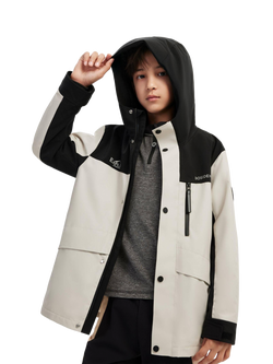 Bosideng Kids' Unisex 3-in-1 Functional Down Jacket, Chesnuts