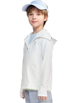 Bosideng Kids' Unisex UPF Protection Jacket, Off White