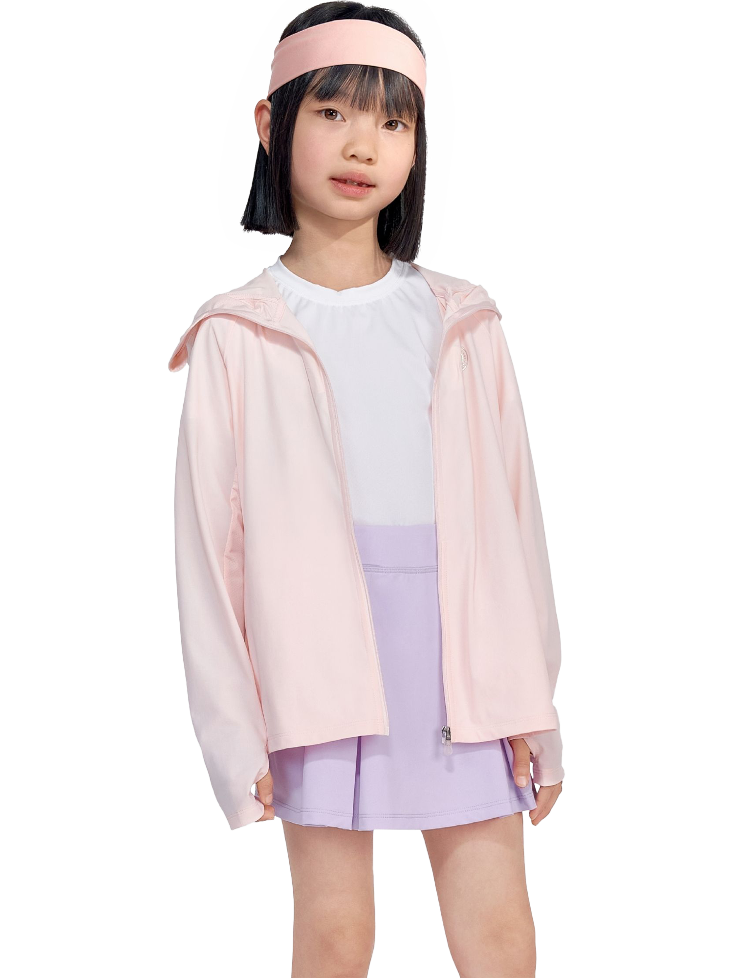 Product image 1 of 5, which shows Bosideng Kids' Unisex UPF Protection Jacket, Nude, 6 years|7 years