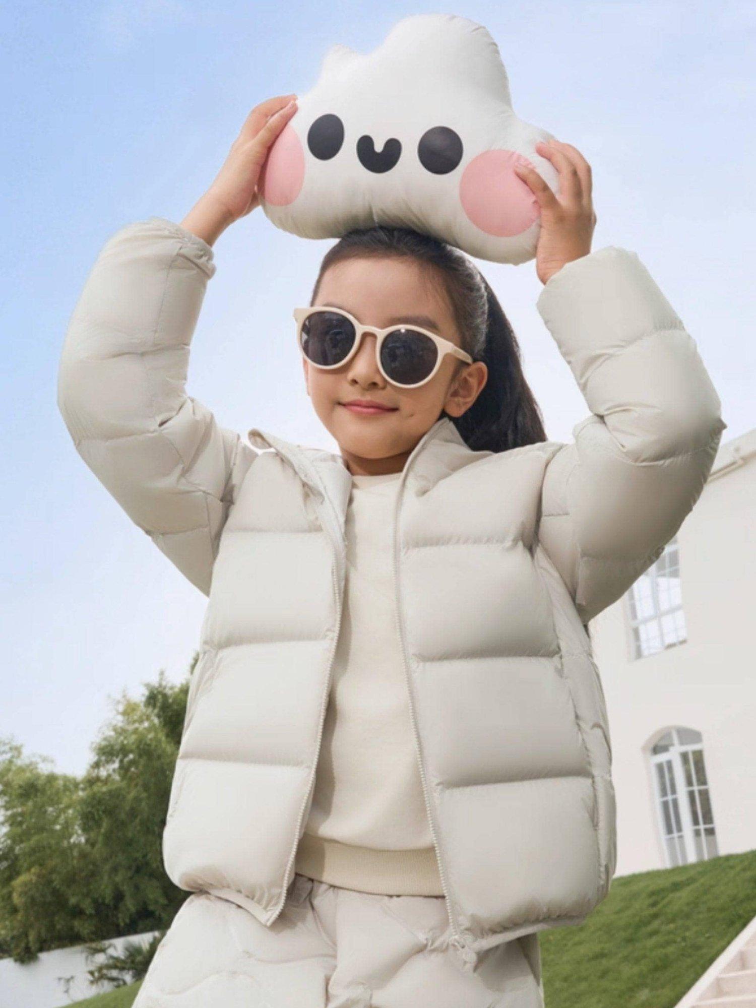 Product image 5 of 5, which shows Bosideng Kids' Unisex Everyday Down Jacket, Oat, 11 years|12 years