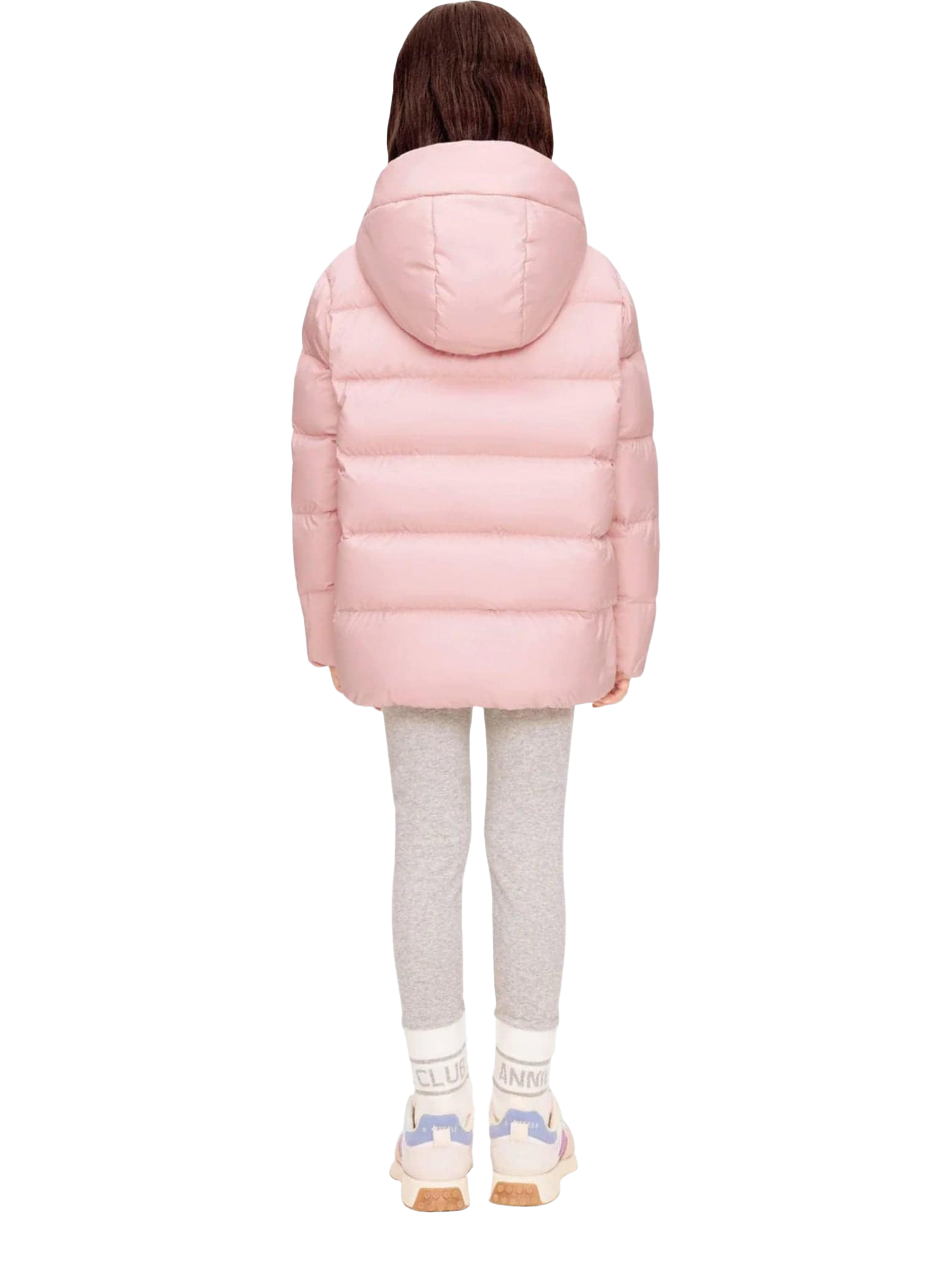 Product image 2 of 5, which shows Bosideng Kids' Unisex Everyday Down Jacket, Powder Pink, 3 years|4 years