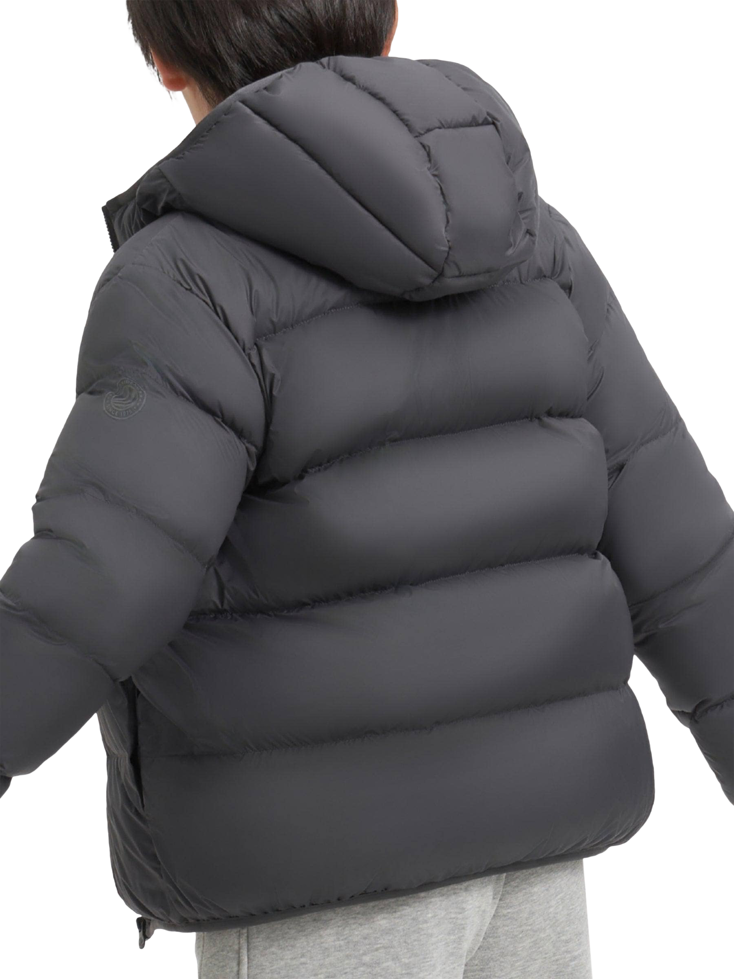 Product image 2 of 5, which shows Bosideng Kids' Unisex Everyday Down Jacket, Titanium Dark Grey, 3 years|4 years