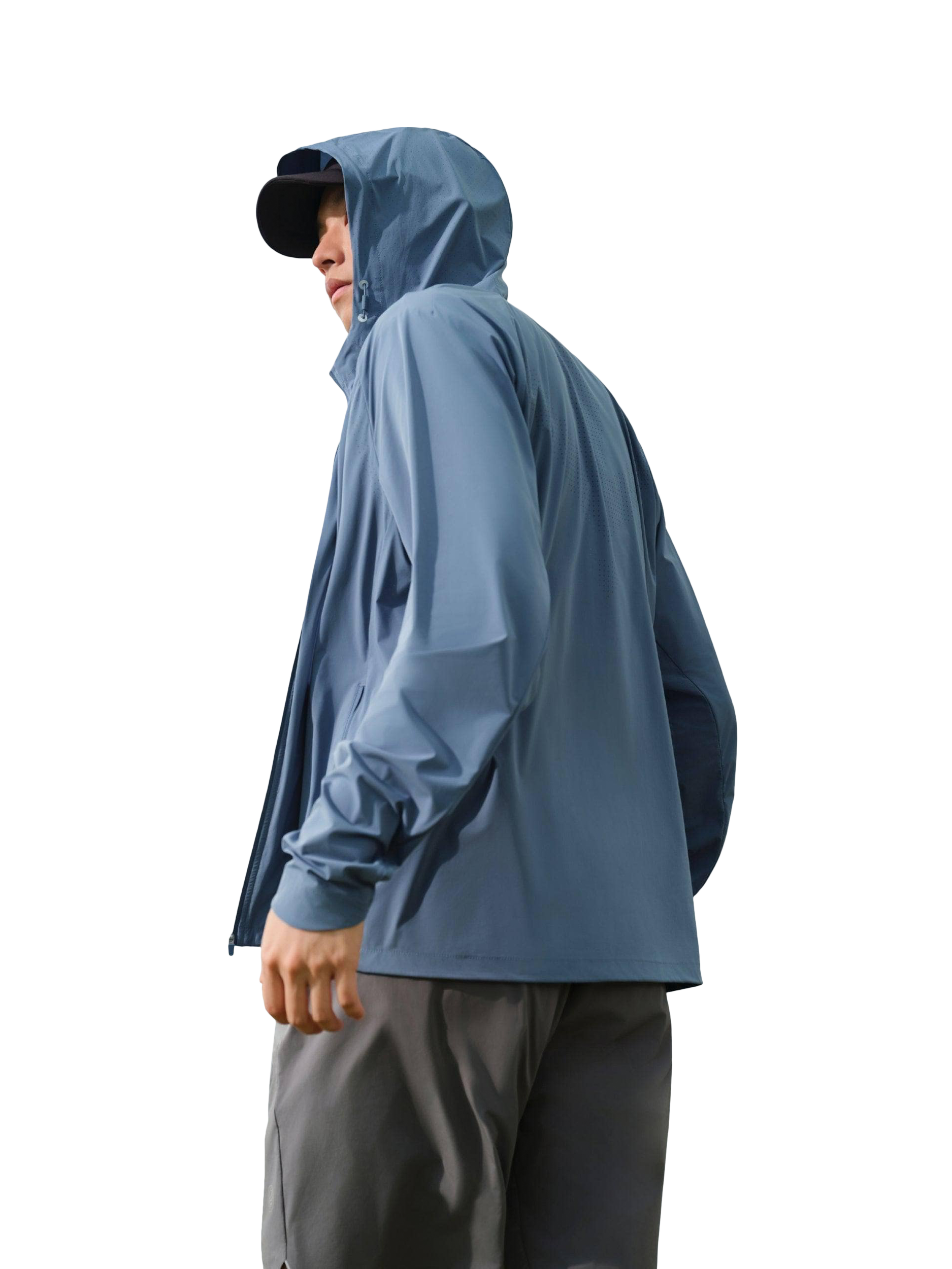 Product image 2 of 7, which shows Bosideng UPF Protection Jacket, Light Slate Grey, S