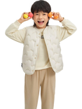 Bosideng Kids' Quilted Sleeveless Gilet, Wheat