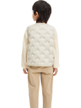 Bosideng Kids' Quilted Sleeveless Gilet, Wheat