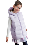 Bosideng  Kid's Unisex Hooded Down Gilet , Lilac