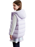 Bosideng  Kid's Unisex Hooded Down Gilet , Lilac