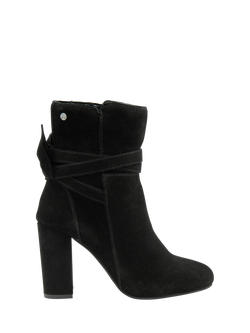 Ravel Alder Suede Ankle Boots, Black, Black
