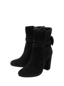 Ravel Alder Suede Ankle Boots, Black - view 2, Black