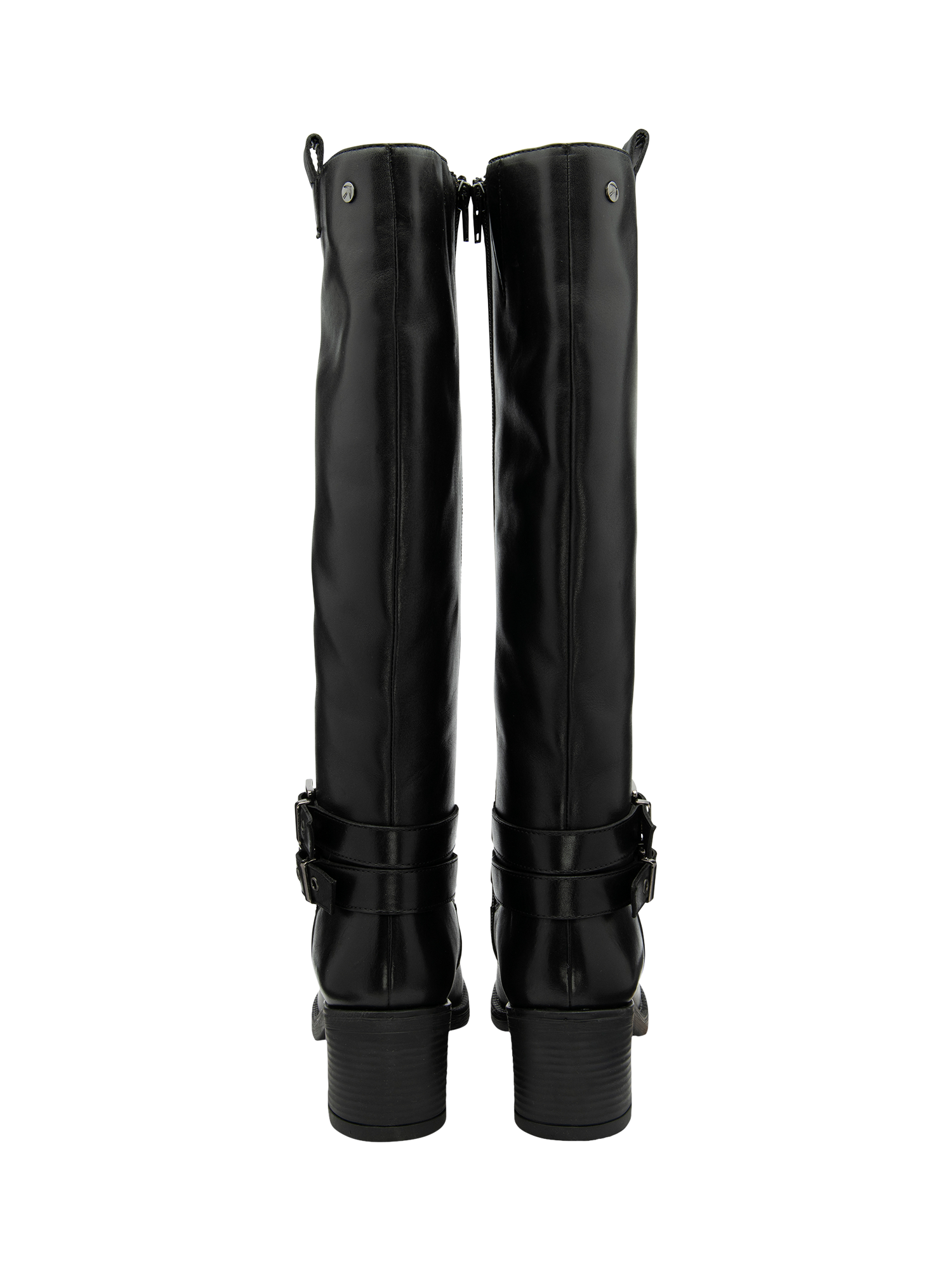 Product image 3 of 4, which shows Ravel Allora Leather Knee High Boots, Black, 3