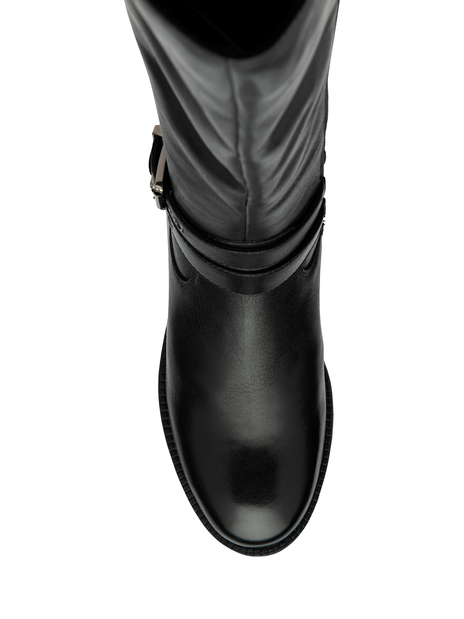 Product image 4 of 4, which shows Ravel Allora Leather Knee High Boots, Black, 3