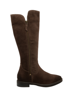 Ravel Ashington Suede Knee High Boots, Chocolate, Chocolate