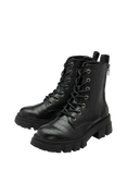 Ravel Blyth Textured Croc Effect Ankle Boots, Black