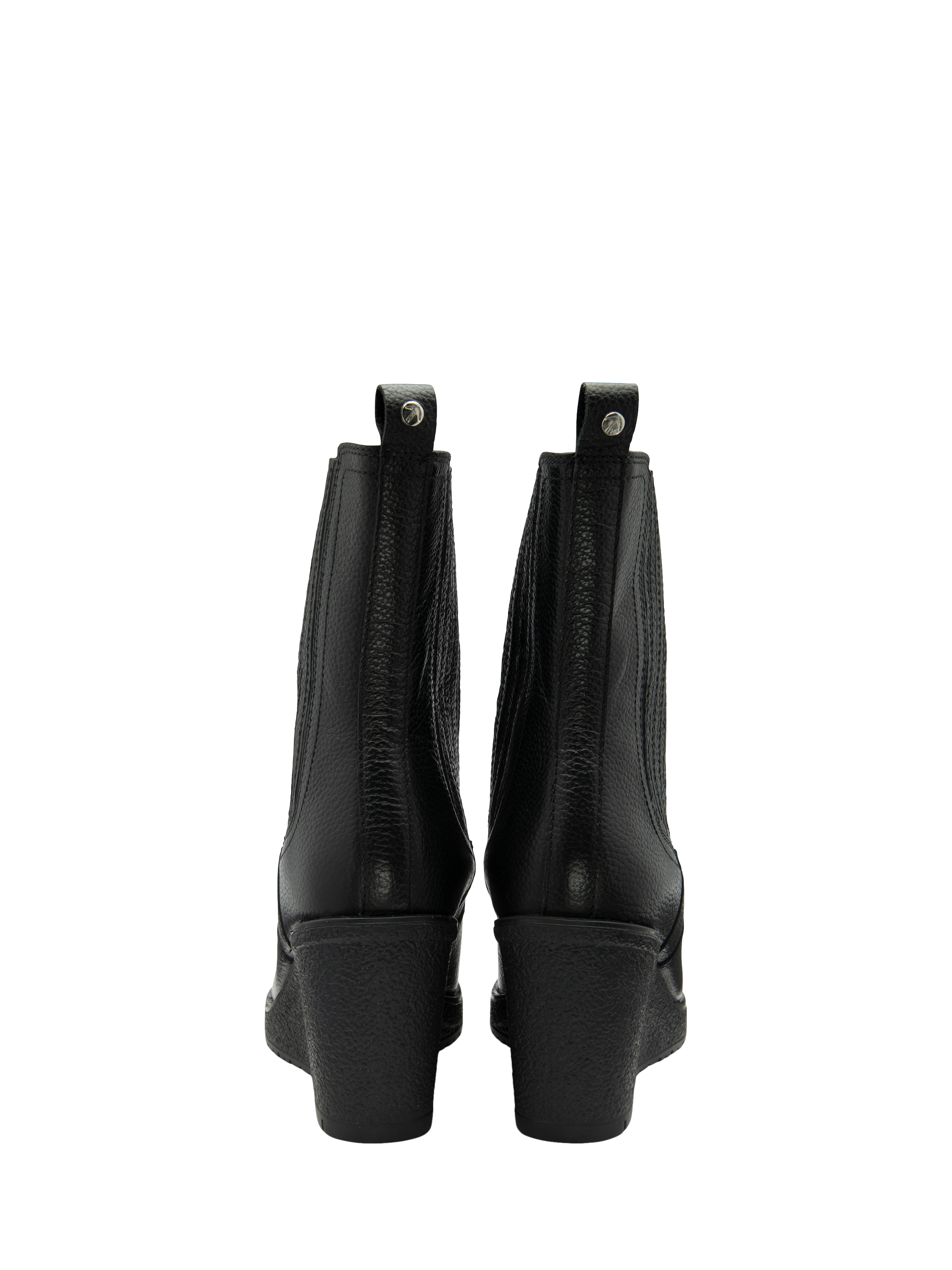 Product image 3 of 4, which shows Ravel Calvay Leather Ankle Boots, Black, 3