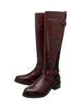 Ravel Eildon Leather Knee High Boots, Bordeaux