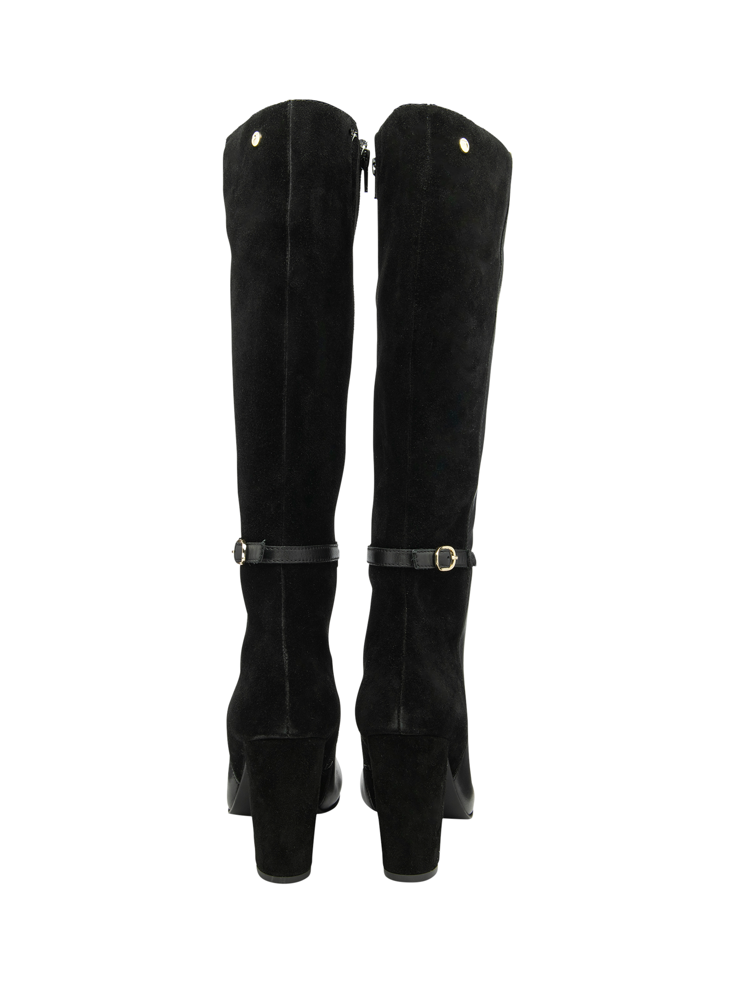 Product image 3 of 4, which shows Ravel  Hume Leather Knee High Boots, Black, 3