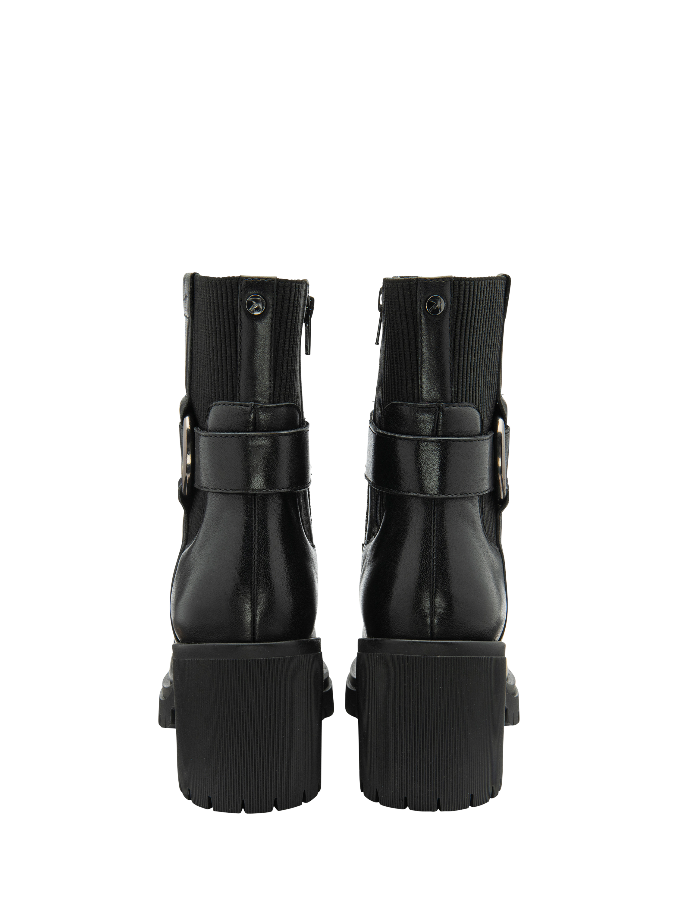 Product image 3 of 4, which shows Ravel Kirkton Leather Ankle Boots, Black, 3