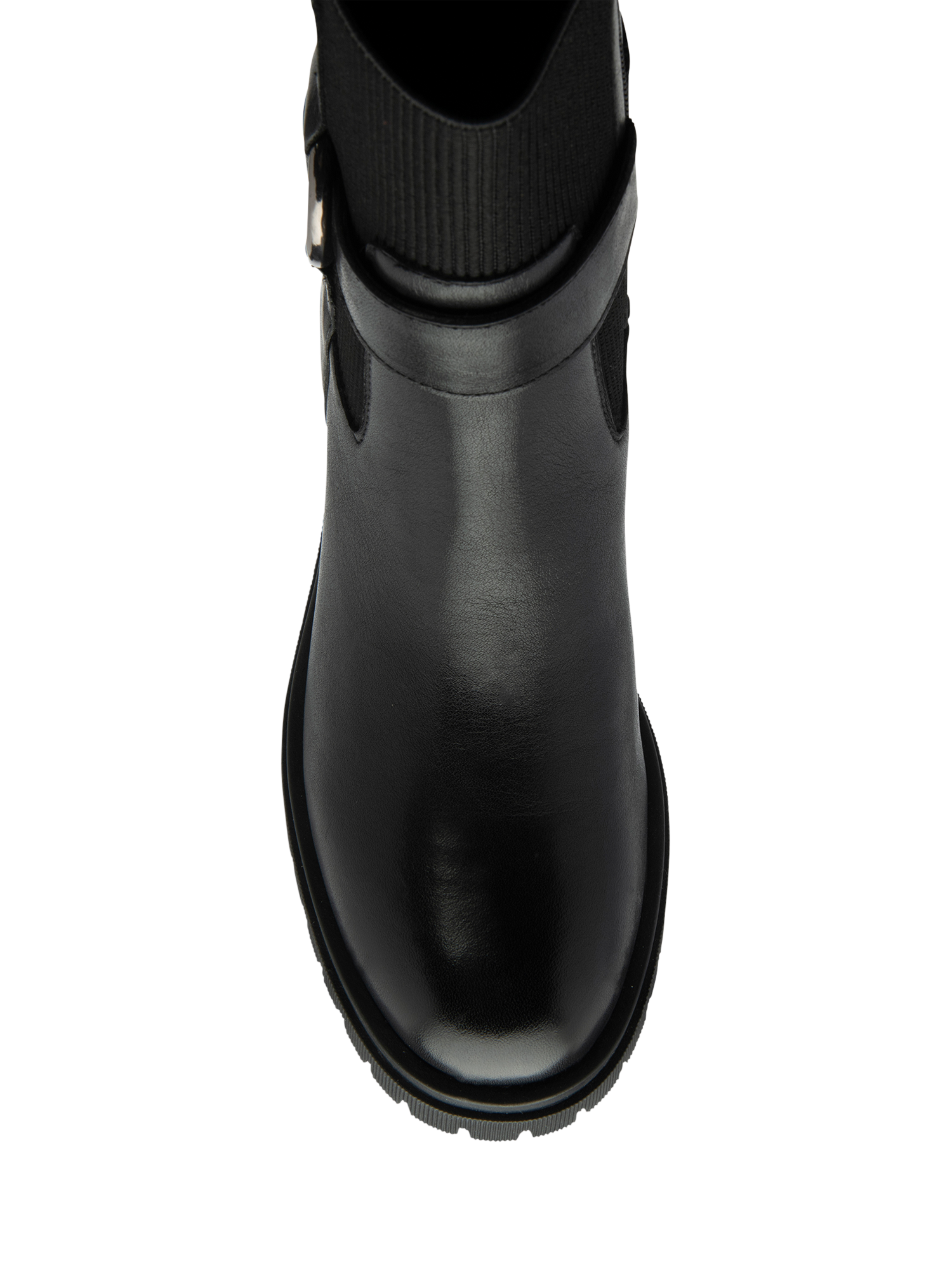 Product image 4 of 4, which shows Ravel Kirkton Leather Ankle Boots, Black, 3