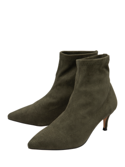 Ravel Madruga Kitten Heel Ankle Boots - view 2, Green