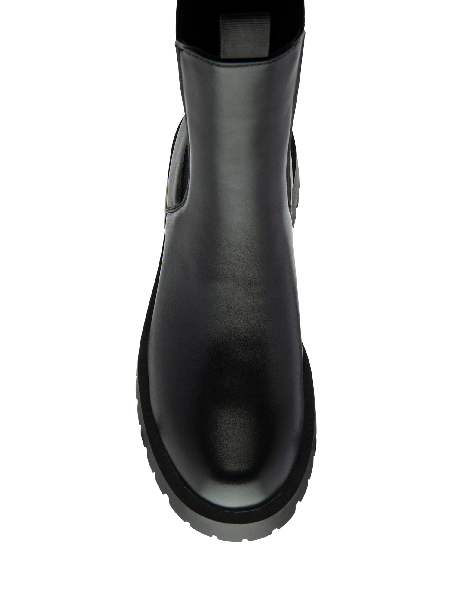 Product image 4 of 4, which shows Ravel Ness Chunky Chelsea Boots, Black, 4