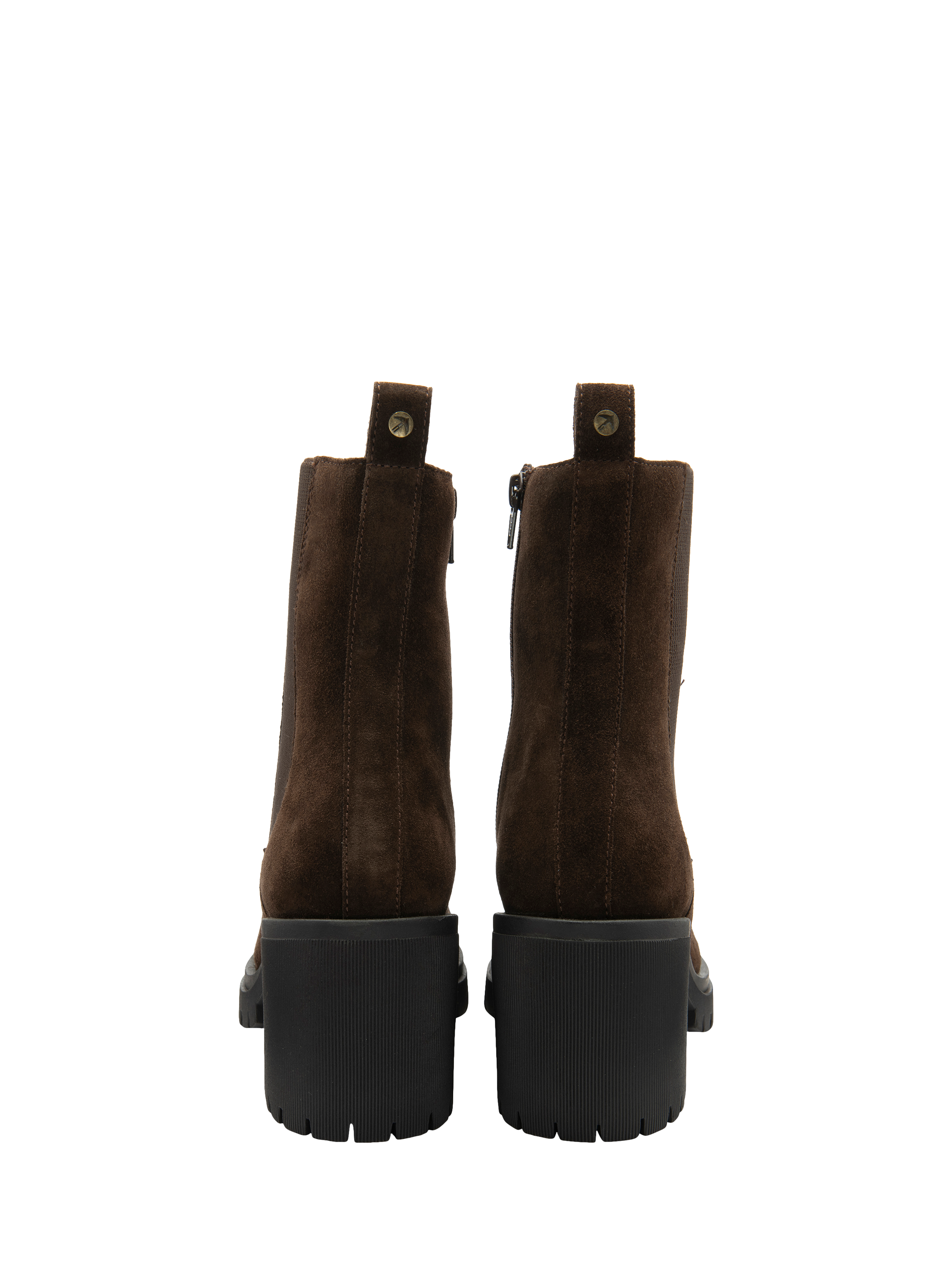 Product image 3 of 4, which shows Ravel Tambo Leather Ankle Boots, Brown, 3