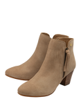 Ravel Tulli Suede Cuban Heel Ankle Boots